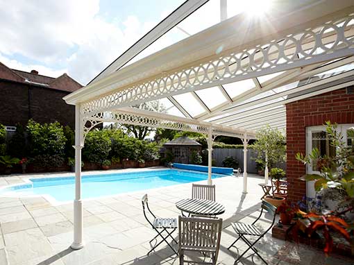 EXTENSIVE TERRACE SHELTER