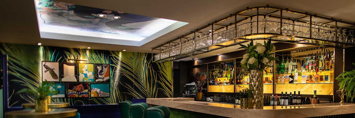 Chapter One Restaurant, Locksbottom, Glass rack