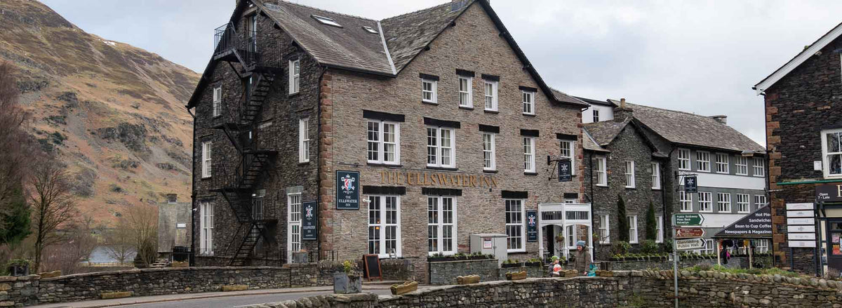 Overbar gantry at The Ullswater Inn, Glenridding